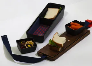 lunchbox design  with food